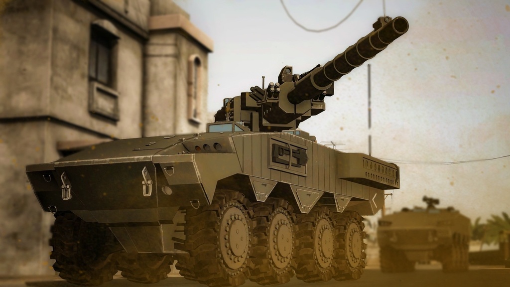 【VRCHAT想定】エイタン装甲車ファミリー