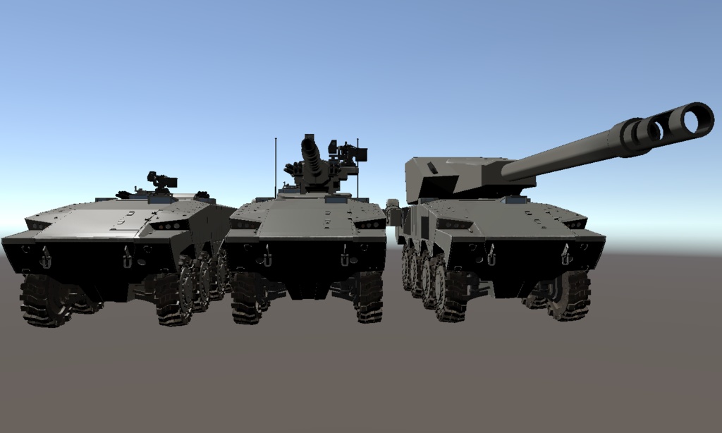 【VRCHAT想定】エイタン装甲車ファミリー