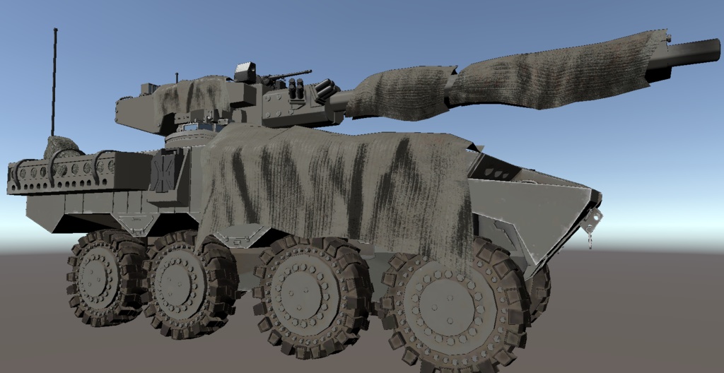 【VRCHAT想定】エイタン装甲車ファミリー