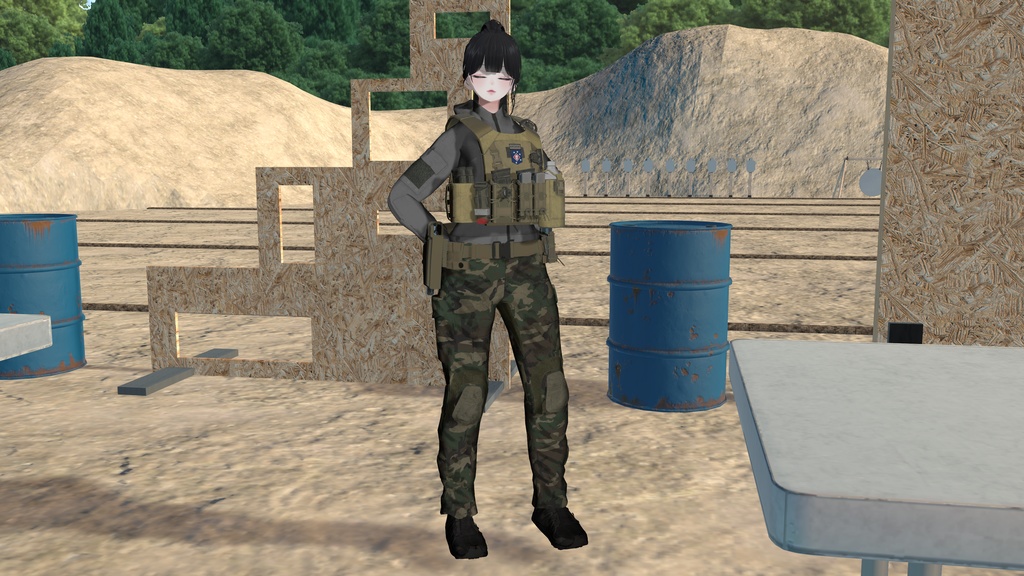 【VRCHAT想定】MARSOC衣装セット