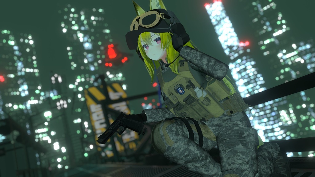 【VRCHAT想定】MARSOC衣装セット