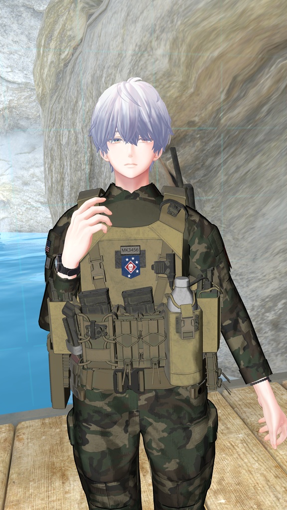 【VRCHAT想定】MARSOC衣装セット