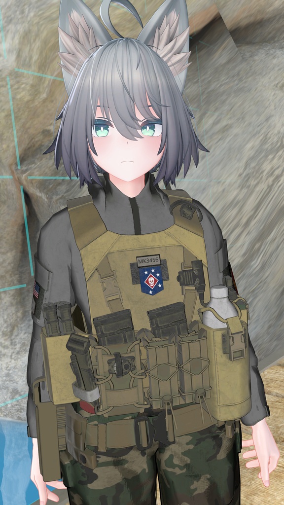 【VRCHAT想定】MARSOC衣装セット