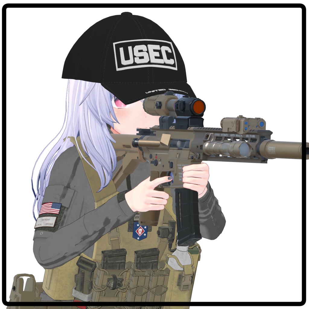 【VRCHAT想定】MARSOC衣装セット