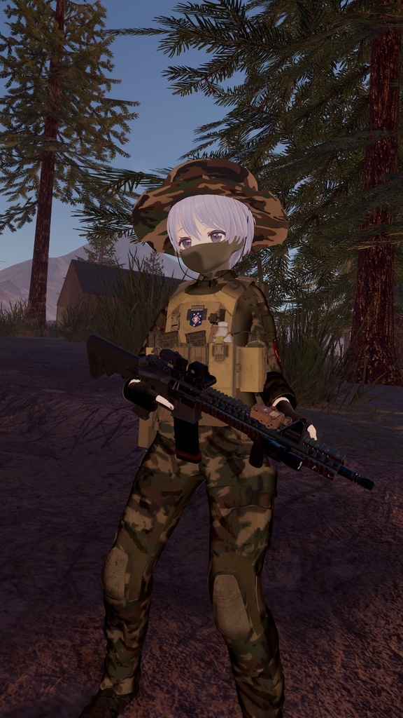 【VRCHAT想定】MARSOC衣装セット