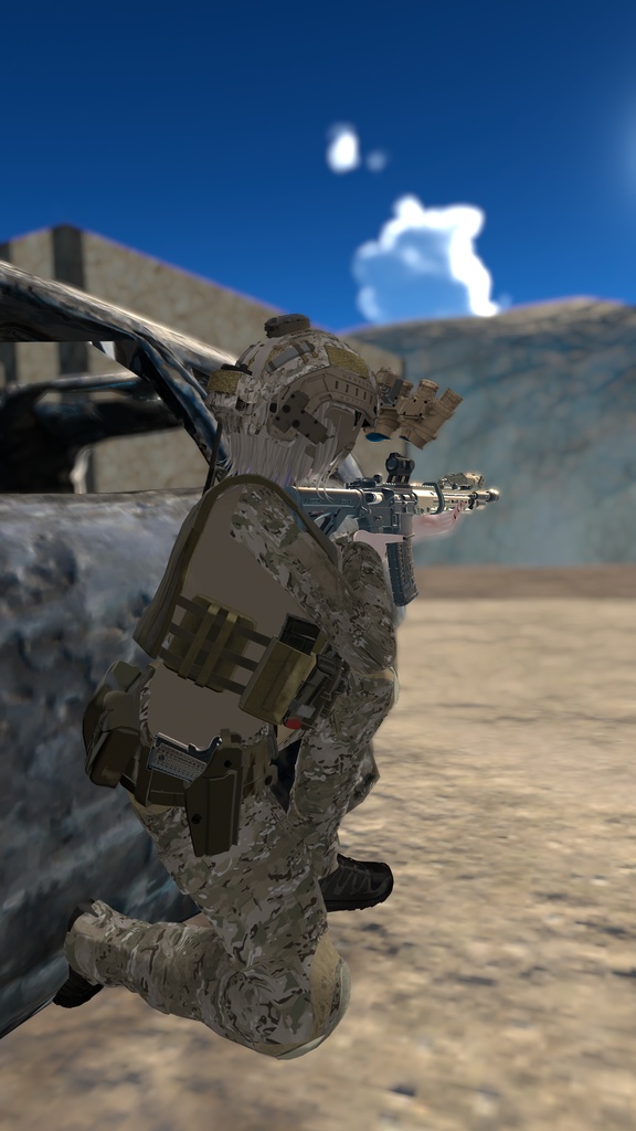 【VRCHAT想定】MARSOC衣装セット