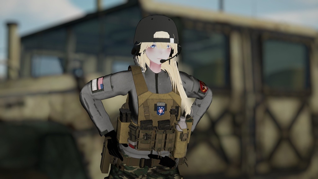 【VRCHAT想定】MARSOC衣装セット