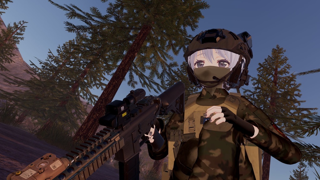 【VRCHAT想定】MARSOC衣装セット