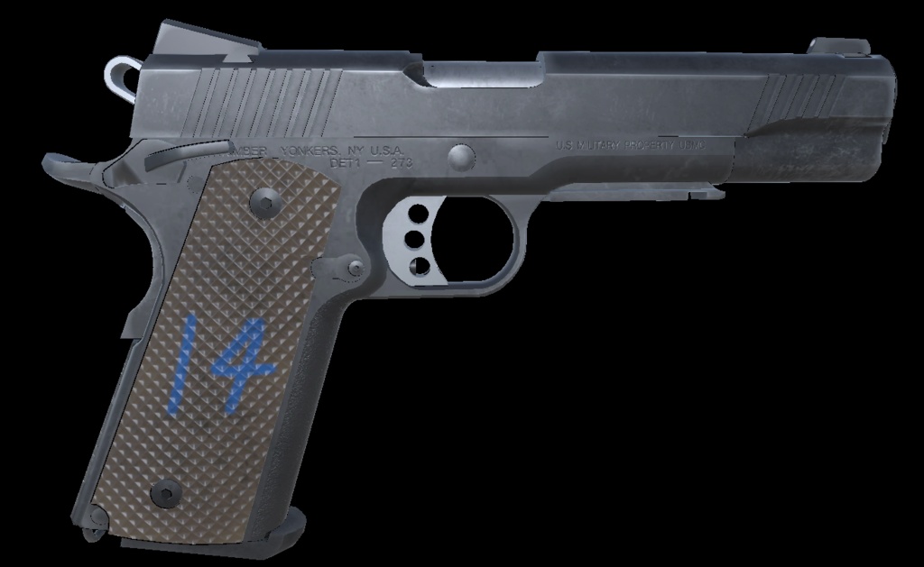 【VRCHAT想定】SOPMOD BLOCK2アサルトライフル&DET-1ピストル