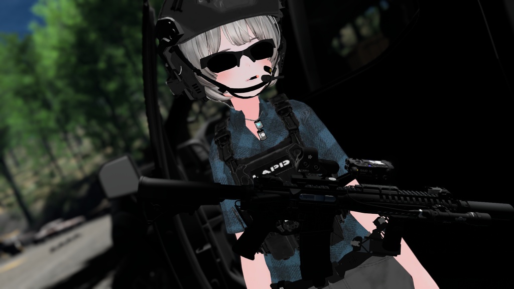 【VRCHAT想定】POLICE SET