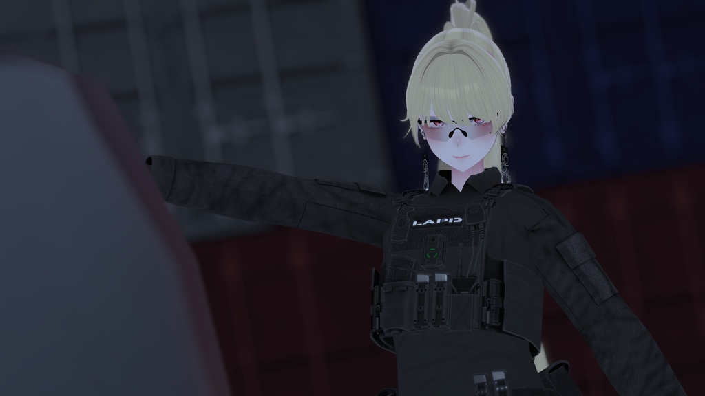 【VRCHAT想定】POLICE SET