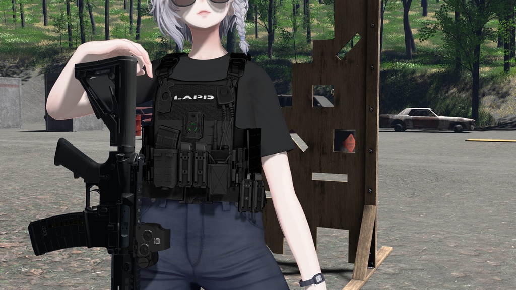 【VRCHAT想定】POLICE SET