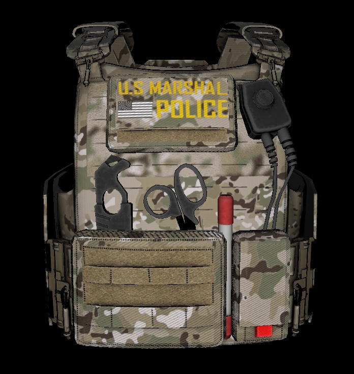 【VRCHAT想定】POLICE SET