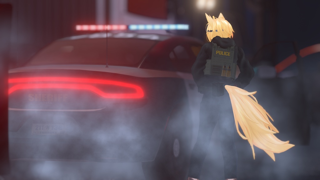 【VRCHAT想定】POLICE SET