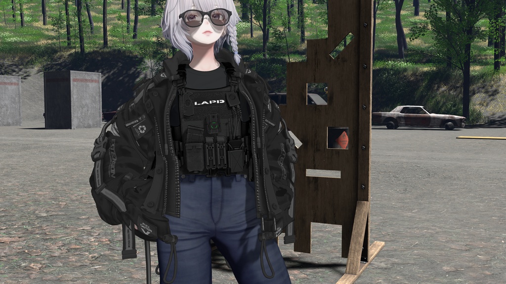【VRCHAT想定】POLICE SET