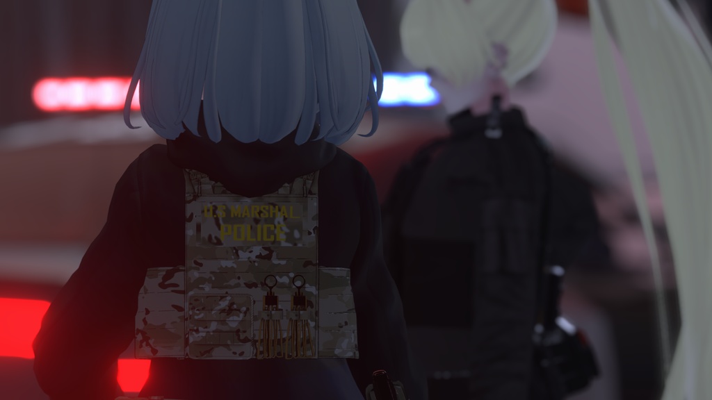 【VRCHAT想定】POLICE SET
