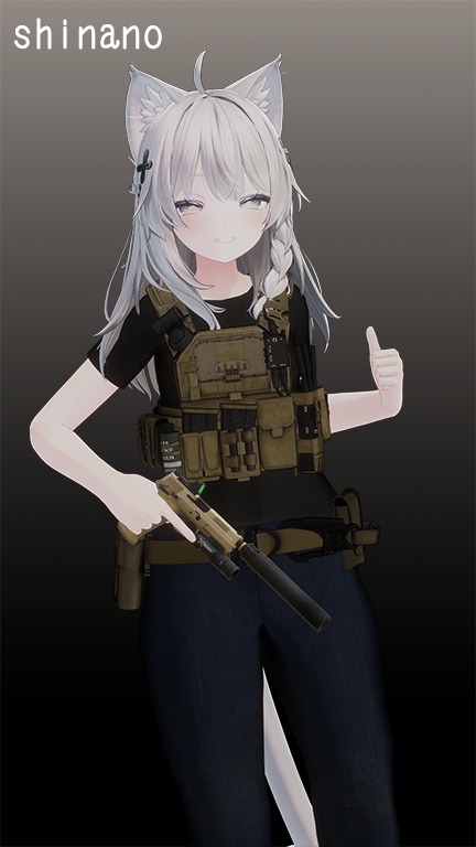 【VRCHAT想定】RECON WEAR