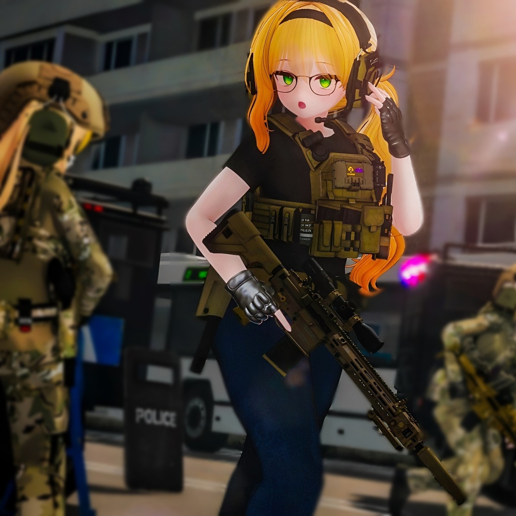 【VRCHAT想定】RECON WEAR