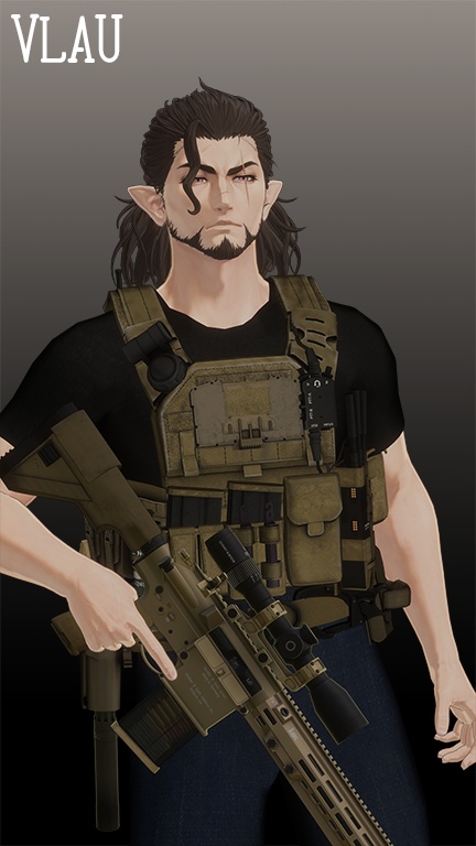 【VRCHAT想定】RECON WEAR