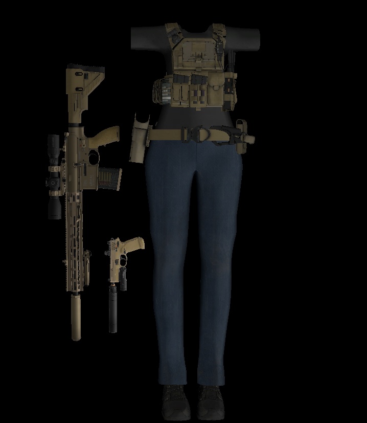 【VRCHAT想定】RECON WEAR