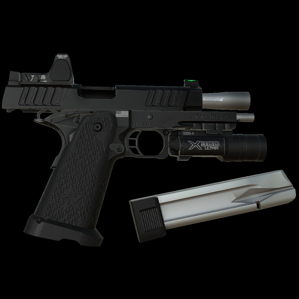 【VRChat想定】2011 STACCATO P Duty Pistol