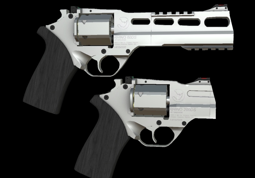 【VRCHAT想定】チアッパ ライノ リボルバー