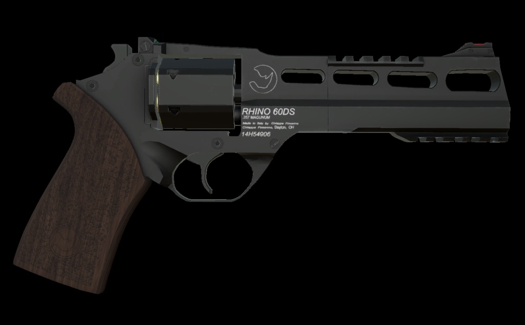 【VRCHAT想定】チアッパ ライノ リボルバー