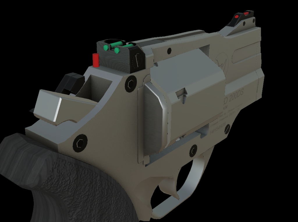 【VRCHAT想定】チアッパ ライノ リボルバー