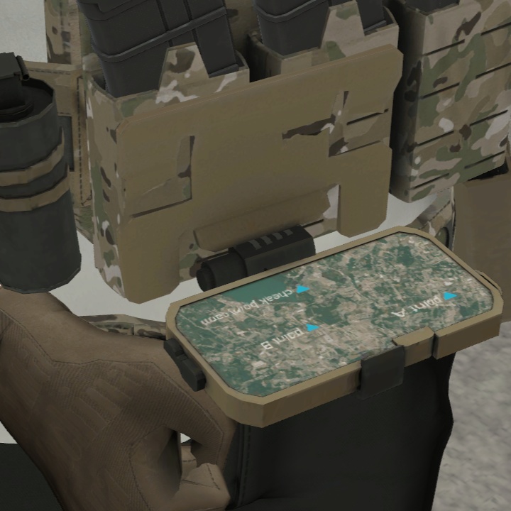 【VRCHAT想定】しなの用PMC風装備:Contractor