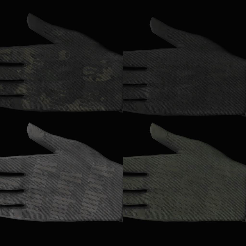 【VRCHAT想定】しなの用PMC風装備:Contractor