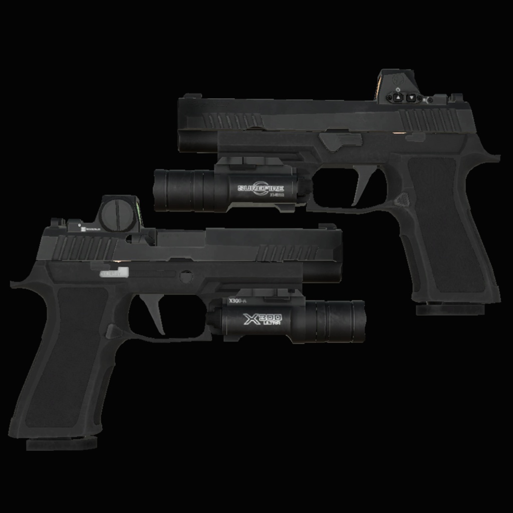 【VRCHAT想定】しなの用PMC風装備:Contractor