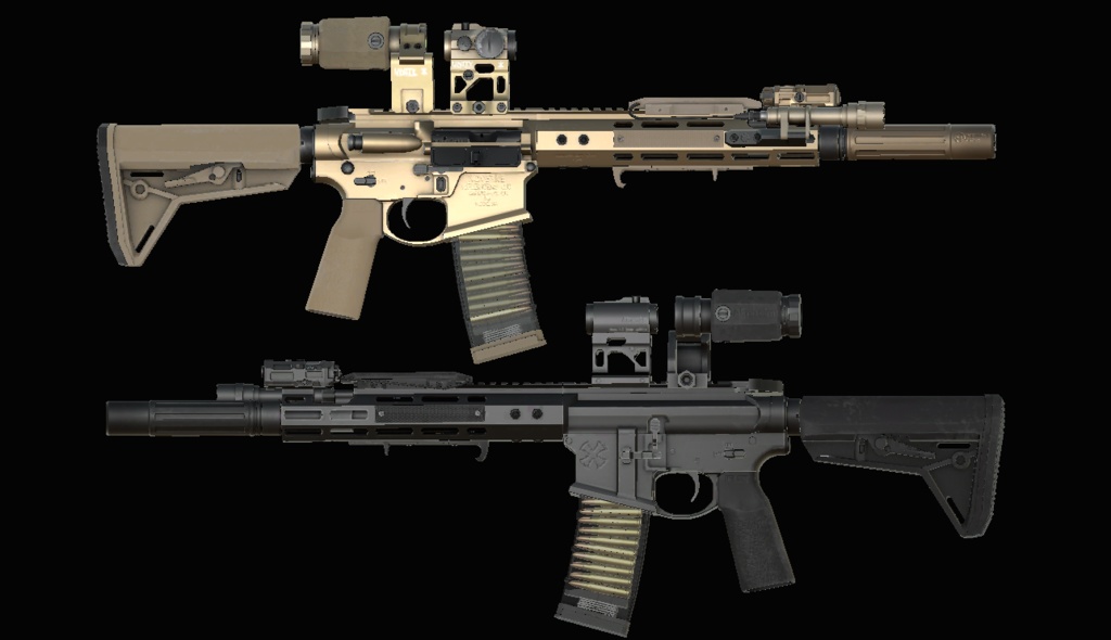 【VRCHAT想定】しなの用PMC風装備:Contractor