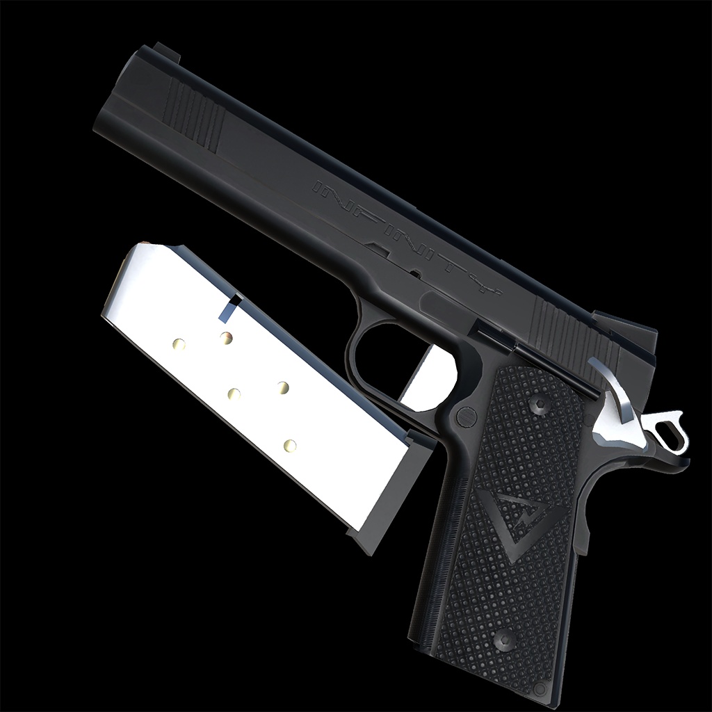 2000人フォロワー記念品【VRChat想定】INFINITY IED ピストル