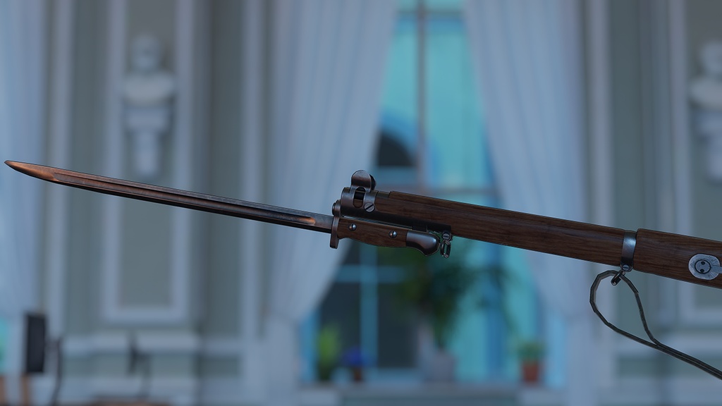 【VRChat想定】Lee-Enfiled No1 Mk3 ライフル