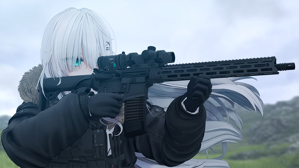 【VRChat想定】DDM4V7 アサルトライフル 缩略图 2