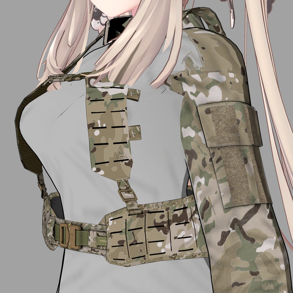 【VRCHAT想定】DA_MOSQUITO_Harnessリグ