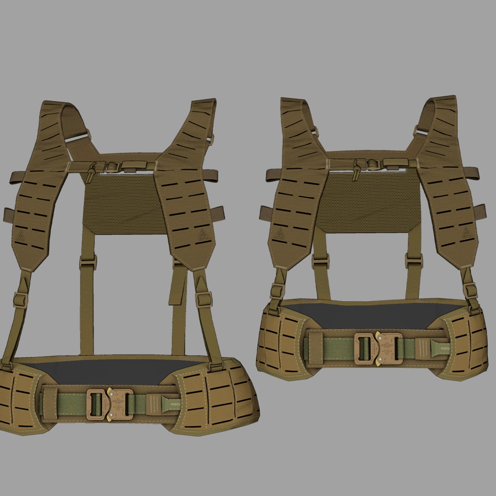 【VRCHAT想定】DA_MOSQUITO_Harnessリグ