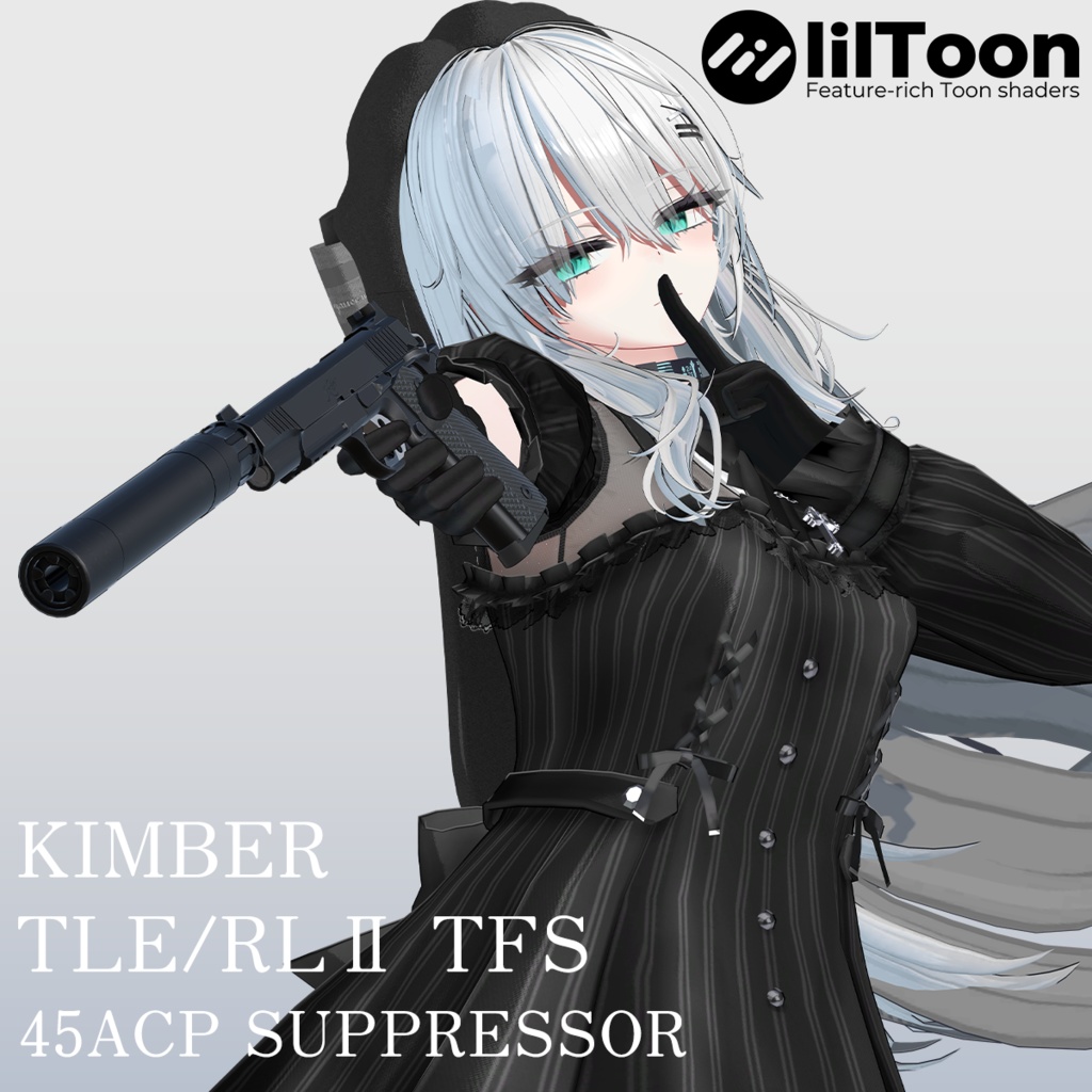 【VRCHAT想定】KIMBER TLE RLⅡ TFS　ピストル