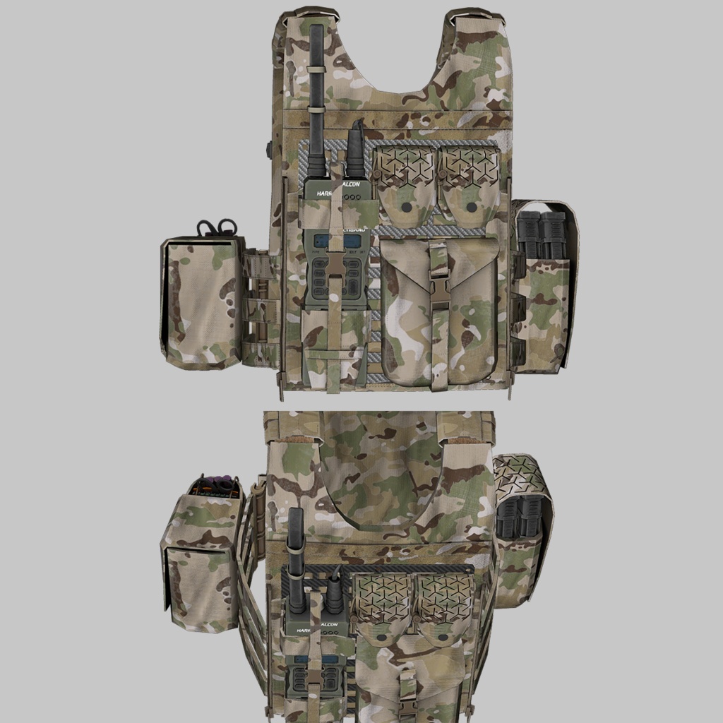 【VRCHAT想定】LV-119 プレートキャリア