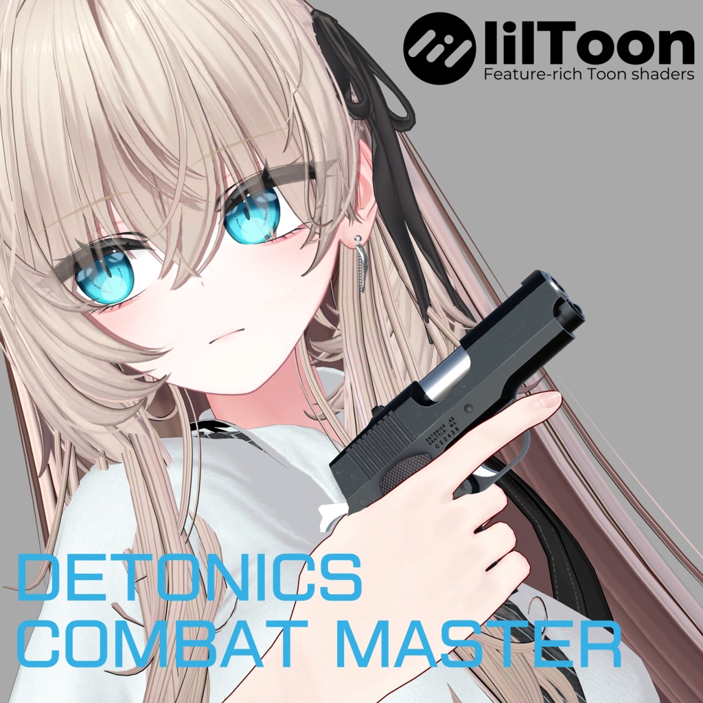 【VRCHAT想定】DETONICS COMBAT MASTER  ピストル
