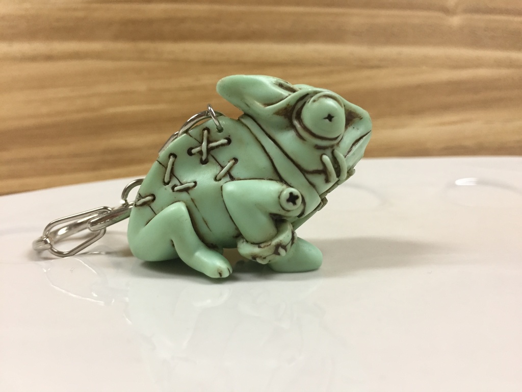カメレオンのエレオ　キーホルダー