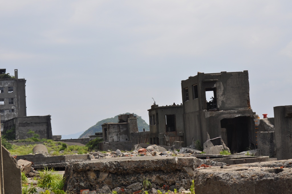 軍艦島背景写真素材集