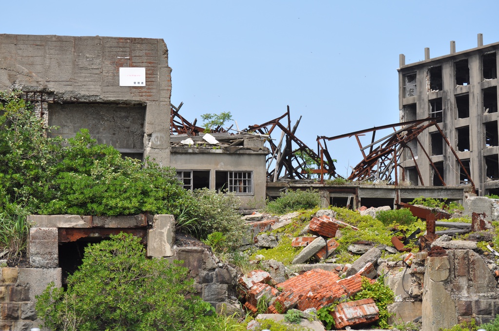 軍艦島背景写真素材集