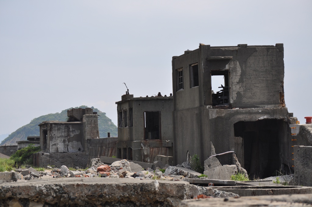 軍艦島背景写真素材集