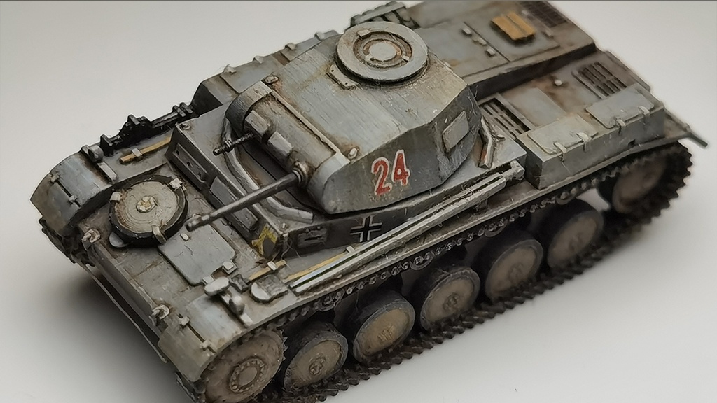 1/144 Panzer II Ausf F /2号戦車F型