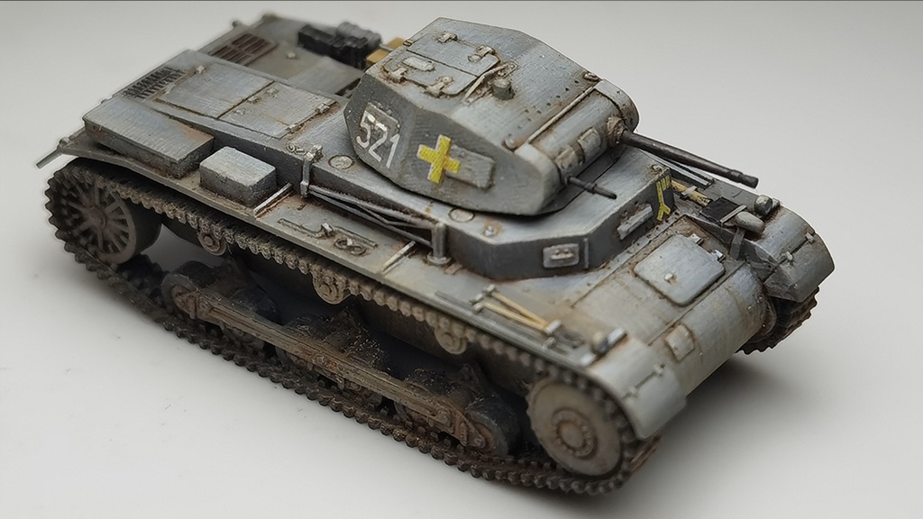 1/144 Panzer II Ausf b /2号戦車b型