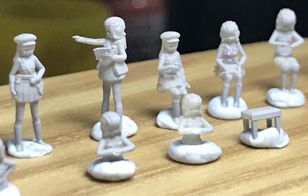 1/144 Soviet tank crew set/ソビエト連邦軍の装甲部隊の乗組員