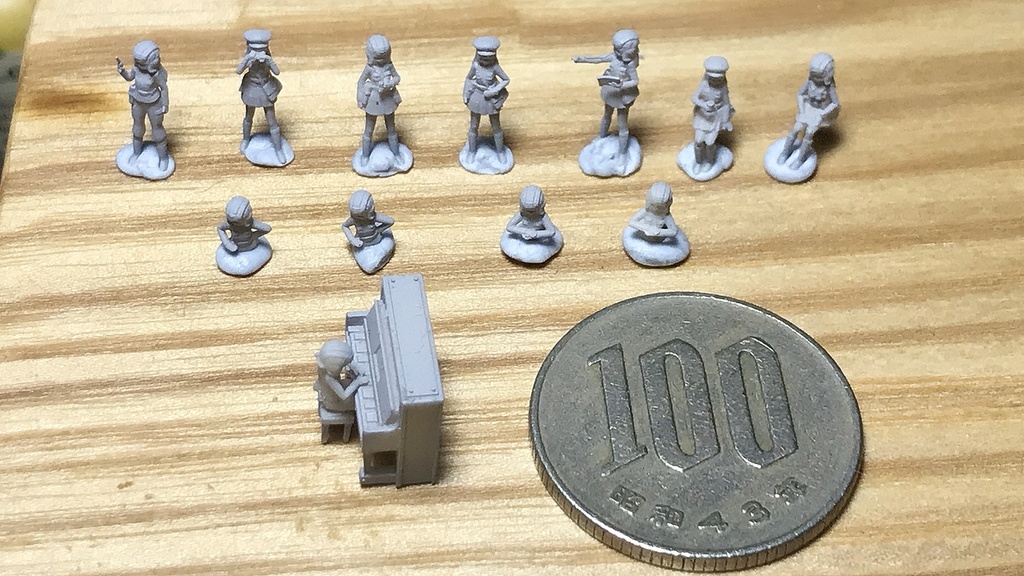 1/144 Soviet tank crew set/ソビエト連邦軍の装甲部隊の乗組員