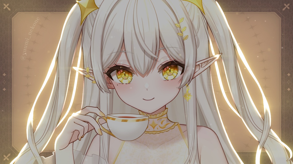 【完売】天使とエルフ混血ちゃん【VTuberモデル】