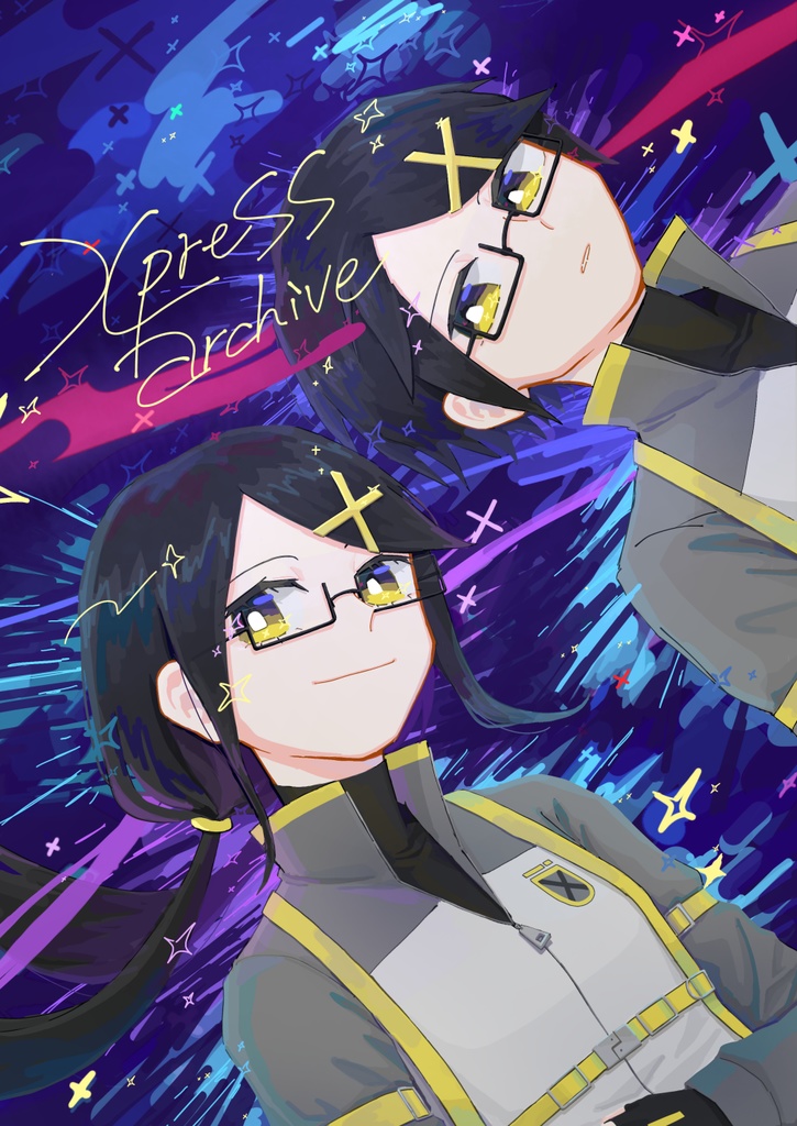 錯音ジバ・シノ画集『XpreSS archive』